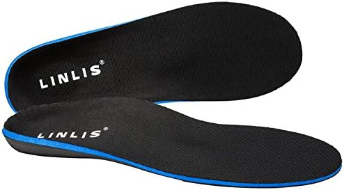 Orthotic Insoles for Flat Feet Insoles by LINLIS Plantar Fasciitis, Heel Spur, and Pronation Relief Guaranteed! Simply Use Our Arch Support Shoes Inserts in Most Men or Women Shoes Boots Insoles