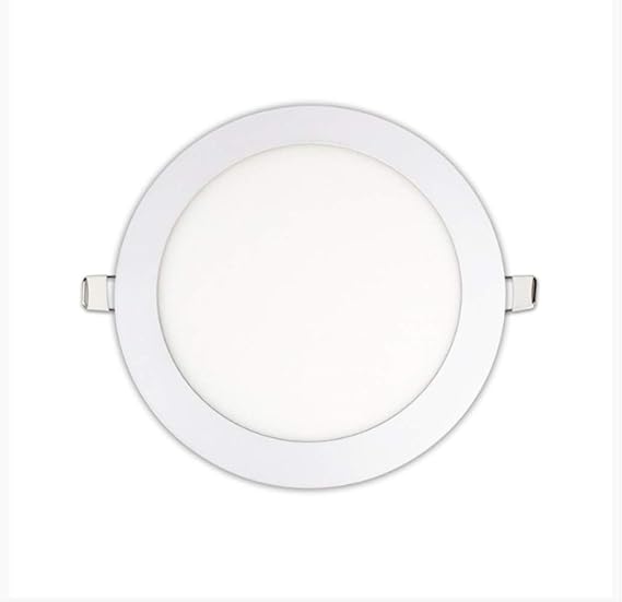 Luz de panel led redonda cuadrada ultra delgada plana luz ...