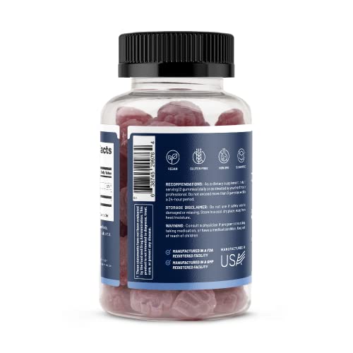 Sugar Free L Carnitine 500mg Gummy - Natural Pre Workout L-Carnitine  Supplement