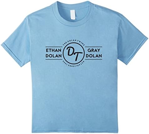 Kids Funny The Dolan Twin T-shirt 12 Baby Blue