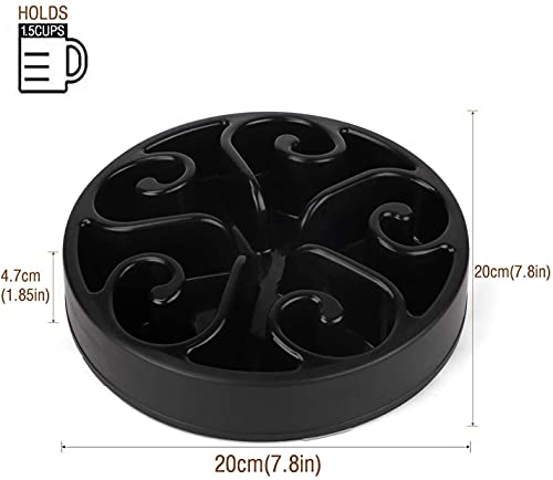 JASGOOD Slow Feeder Dog Bowl Slow Eat Feeder for Fun Slow Feeding Interactive Bloat Stop Dog Bowls - Image 7