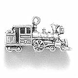 Sterling Silver 3D Oil Or Coal Fired 4-2-4 Steam