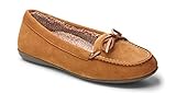 Vionic Women's Cozy Ida Slipper - Comfortable House Shoes with Concealed Orthotic Support - Chestnut 8.5M
