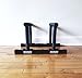 Boundary Movement Heavy Duty Parallettes | Calisthenics, Gymnastics, Crossfit Bar Workouts | GRIP-TEX Coating for Improved Grip | 450 lb weight capacity