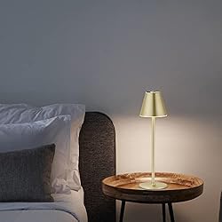 2Pack LED CordlessTable Lamp,4000mAh Rechargeable