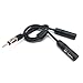 Am Fm Radio Car Stereo Antenna Splitter Auto Aux Ant Sterio Y Adapter 1 Male 2 Female Antenna Cable