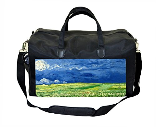 Vincent Van Goghs Wheatfield Under Thunderclouds Weekender Bag