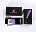 Adam's gift 9 Modes Elegant Vibrators for Couples Women G-spot Vibrater Clitoral Stimulate Adult Toys (Purple)