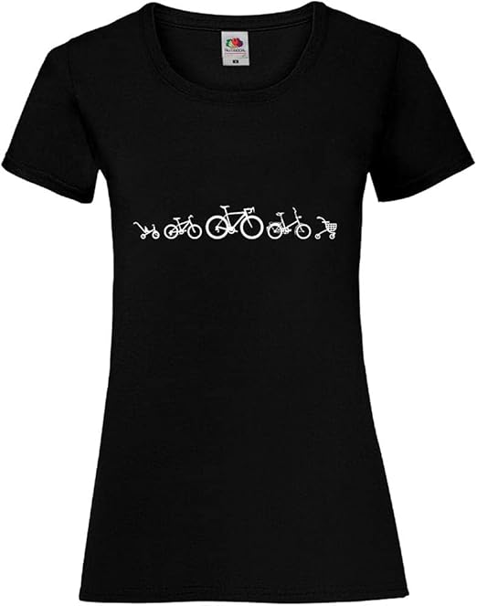 t shirt evolution fahrrad