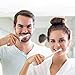 Electric Sonic Toothbrush Clean for Adults, USB Rechargeable Powered Toothbrush Built-in Smart Timer, 3 Deep Cleaning Modes, 2 Replacement Brush Heads, IPX7 Waterproof, Dentists Recommend, White