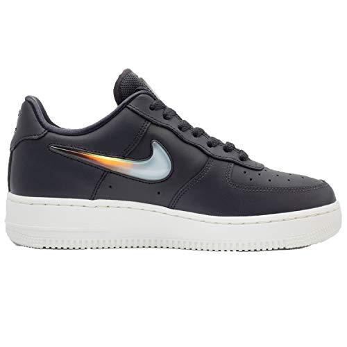 Nike Women's Air Force 1 '07 SE PRM Oil Grey/Crimson/Obsidian AH6827-004 (Size: 9.5)