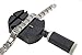 Smarter LifeStyle Elegant Titanium Magnetic Anklet for Men and Women - Adjustable Bracelet Length with Sizing Tool for Perfect Fit, Magnetic Ankle Bracelet (Silver)