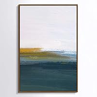 Framed Canvas Wall Art Abstract Texture Canvas Prints Home Artwork Decoration for Living Room,Bedroom - 16x24 inches