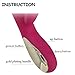 G Spot Rabbit Vibrator Clitoris Stimulation, EVERFUN Waterproof Dildo Vibrator Clit Stimulator with 10 Vibration Modes Quiet Dual Motor for Women Rechargeable ( Pink)