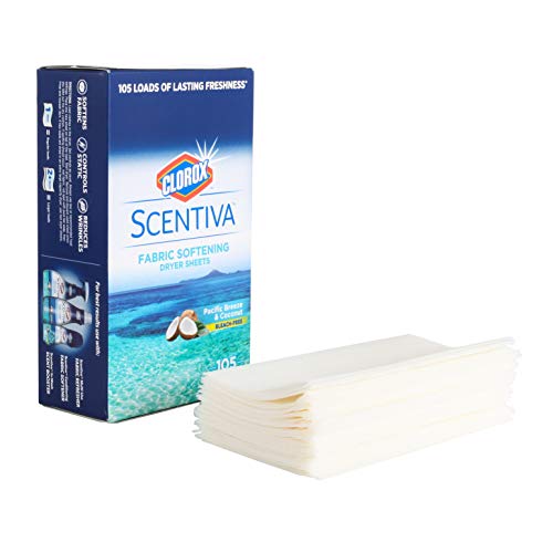 clorox scentiva coconut dryer sheets