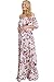 Maternity Dress Off Shoulder Maxi Pregnant Women Baby Shower Photoshoot
