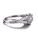 Jewelrypalace Women's 1.4ct CZ Engagement Ring Wedding Band 925 Sterling Silver