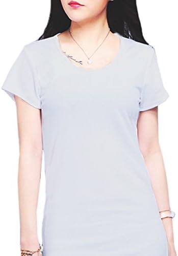 Stardust カラバリ シンプル ワンピース 無地 半袖 トップス インナー 全8種類 ロング丈 春 夏 コーデ ファッション レディース グレー Sd Ccq Gy ワンピース チュニック 通販 Amazon