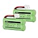 iMah BT183342 BT283342 BT166342 BT266342 BT162342 BT262342 Cordless Phone Battery Compatible with VTech CS6114 CS6409 CS6509 CS6709 CS6719 AT&T EL50003 EL50013 EL51103 EL51203 EL52100 EL52200, 2-Pack primary