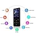 MP3 Player,AMDISI Bluetooth MP3 Player with 2.4'' Large Screen, Slim Portable Music Player with Speaker,Touch Buttons,HiFi Lossless Sound Quality,FM Radio/Recorder,16GB Come with a Wired Headphone