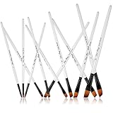 Acrux7 Art Paint Brush Set 12pcs Angular for