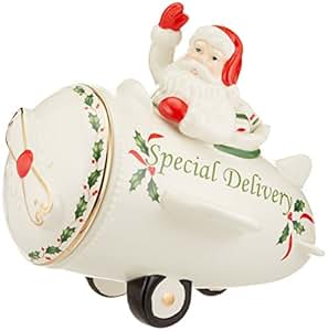 Lenox, holiday santa cookie jar nib Amazon.com: Lenox Countdown to Christmas Cookie Jar, Ivory: Kitchen