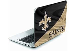 Skinit Decal Laptop Skin compatible with Envy TouchSmart 15.6in - Officially Licensed NFL New Orleans Saints Design