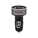 USB Car Charger OIYEA Dual USB Fast Speed Adapter With LED Display Car Voltage and phone Current for iPhone and Android Phone Etc