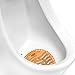 Urinal Screen Deodorizer (10 PACK), Good For 5,000 Flushes, Orange Citrus Scent