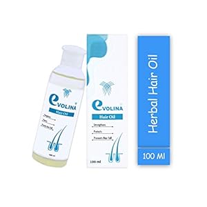 Evolina Herbal Hair Oil For Hair Fall Treatment And Hair Growth (100ml)
