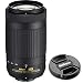 Nikon D5600 DSLR Camera with 18-55mm VR and 70-300mm Lenses + 128GB Card, Tripod, Flash, and More (20pc Bundle) (Renewed)thumb 3