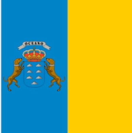 Amazon Com Klicnow Canary Islands Flag 5ft X 3ft Garden Outdoor