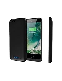 Epuirie   Funda de batería para iPhone 6s Plus y 6 Plus, 6800 mAh, batería recargable, batería extendida, funda protectora de carga para Apple iPhone 6s Plus 6 Plus (5,5 pulgadas)