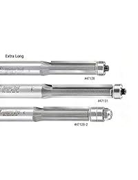 Amana Herramienta 47114 Flush recortar con rodamientos de bolas Guía 1 2 por 1 por 1 4-inch Vástago 3 Flauta Router Bit con punta de carburo