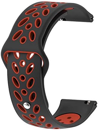 SCHOLIEBEN Double Colour Soft Silicon Watch Band Wirstband For Huami Amazfit Bip Watch