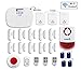 Fortress Security Store- Total Security Wi-Fi Kit C DIY Wireless Security Alarm System for Business and Home : SIM card, Wi-Fi, Landline compatible ,Remote Monitoring- No Contracts …