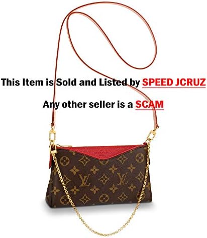 Pallas Style Monogram Women Wallet Cluth Crossbody Tote Fashion Leather Bag Handbag by SJC