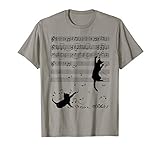 2h NOTE MUSIC T-shirt black cat