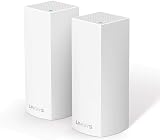 Linksys Velop Tri-Band Whole Home Mesh WiFi System AC2200 2-Pack White
