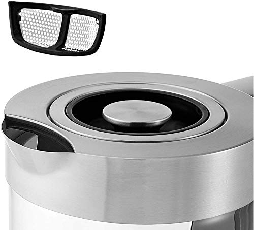 WMF Lono 2 in 1 Vario Wasserkocher mit Temperatureinstellung, 1,4-1,7 l, Teekocher, 3000 W, Wasserkocher Glas mit Teesieb, Warmhaltefunktion – Bild 4