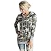 Hoodie Sweatshirt,Morecome Womens Camouflage Printing Pocket Hooded Tops