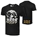 WWE Authentic Wear The Usos Penitentiary T-Shirt Black Large