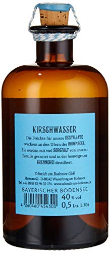 Eugen Schmidt Söhne Kirschwasser 40Prozent vol - Bodensee Brennkunst seit 1755 - Obstbrand (1 x 0.5 l) – Bild 2