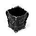 Wenettion Makeup Storage Box Case Brush Pen Holder Organizer Decorative Black