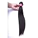 DFX Hair (TM) 8~30 inches Silky Straight Brazilian Virgin Human Hair Extension, Natural Color (12)