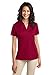 Port Authority Women's Silk Touch Performance Polo M Red