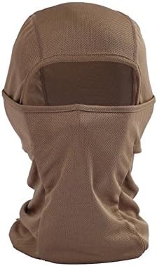 Brown Bike Scooter Face Protective Face Mask Outdoors Motorbike Cycling Helmet Mask order