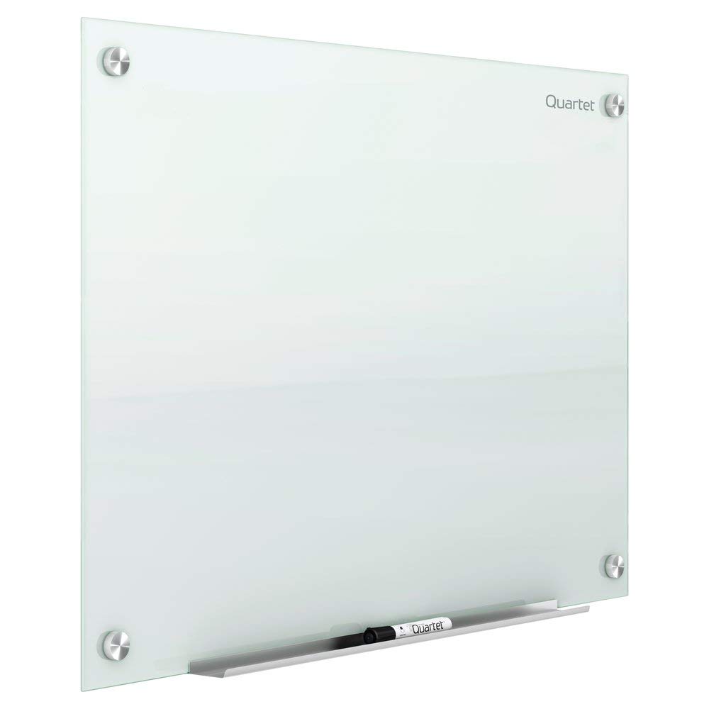 Quartet Glass Whiteboard Magnetic Dry Erase White Board 8 X 4 
