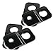 2-4 Ton Snatch Block Recover Winch Pulley 8,000 lb Capacity 4T Off Road ATV