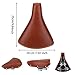 UNISTRENGH Vintage Bike Saddle, Classic Comfort PU Leather Bicycle Bike Cycling Seat Retro Rivet Spring Cushion for Men Womenthumb 2